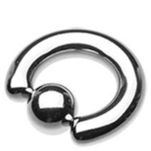 **Set of 6** Body Piercing CAPTIVE BEAD RING 6G 5/8" NEW